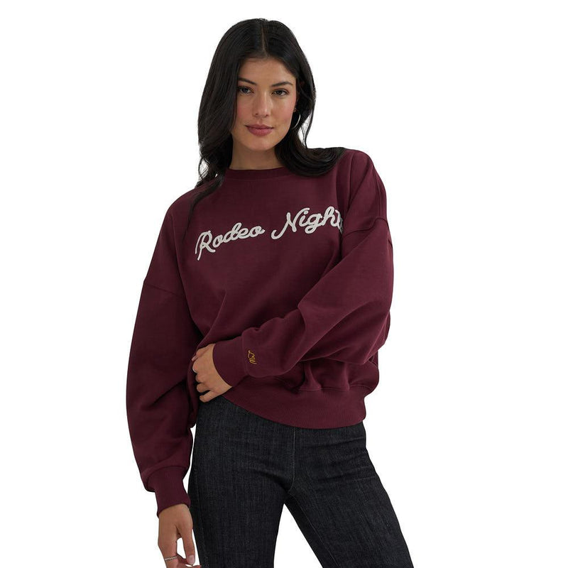 Women's Lainey Wilson Burgundy Rodeo Nights Top