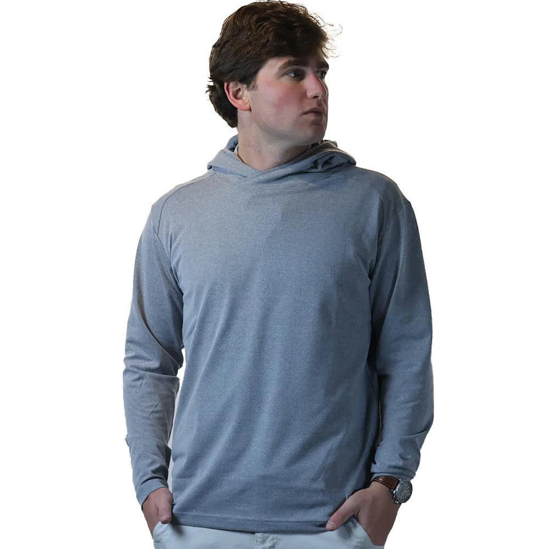 Men's Grey Mid Weight Hoodie