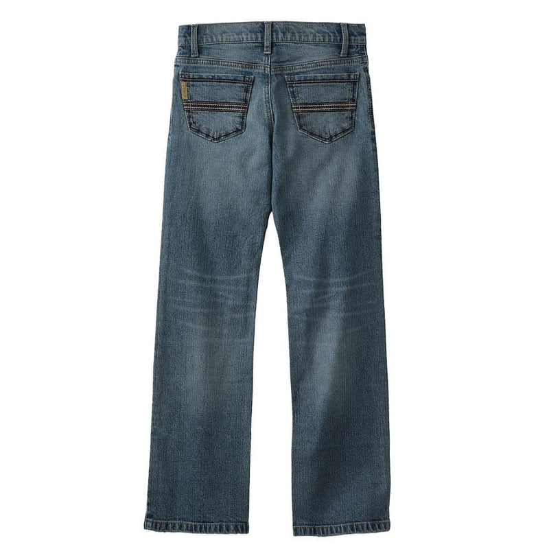 Boy's Relaxed Medium Stone Wash Jeans