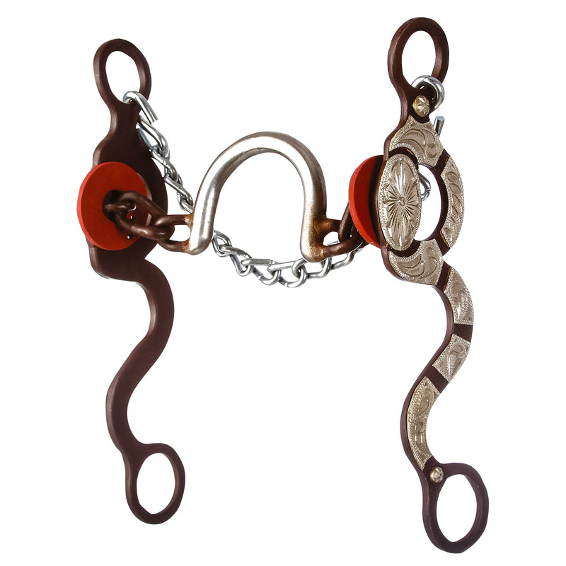 Large Port 5 in Mouthpiece Chain Bit