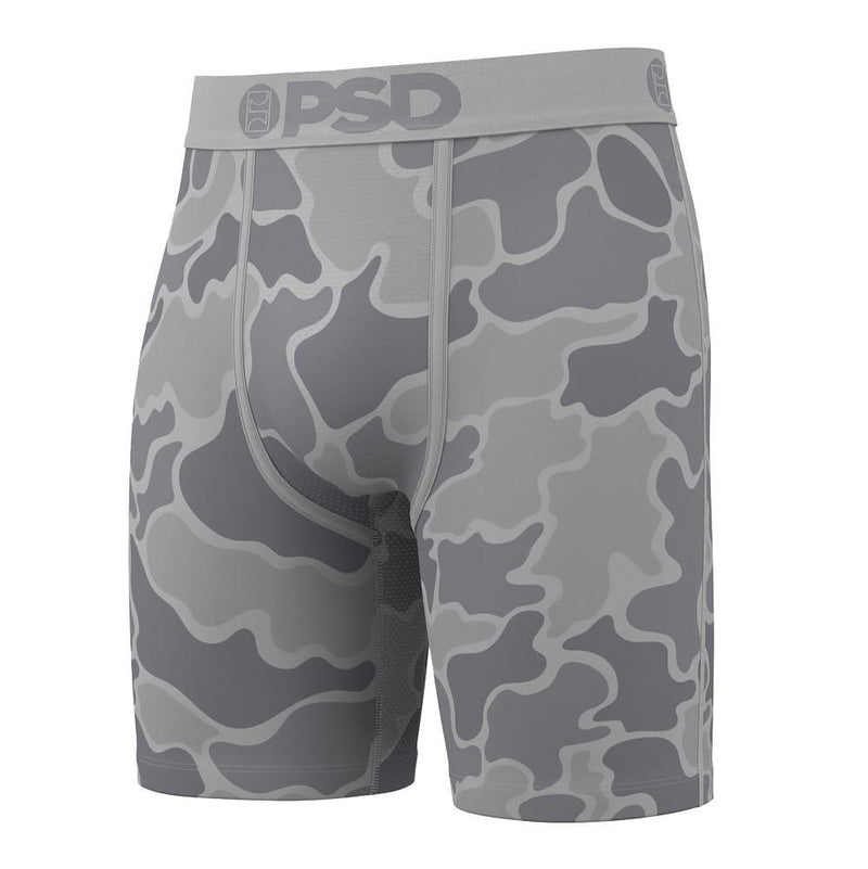 Men's Grey Duck Camo Boxer Briefs
