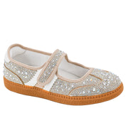 Women's Calm Down Rhinestone Tennis Shoe