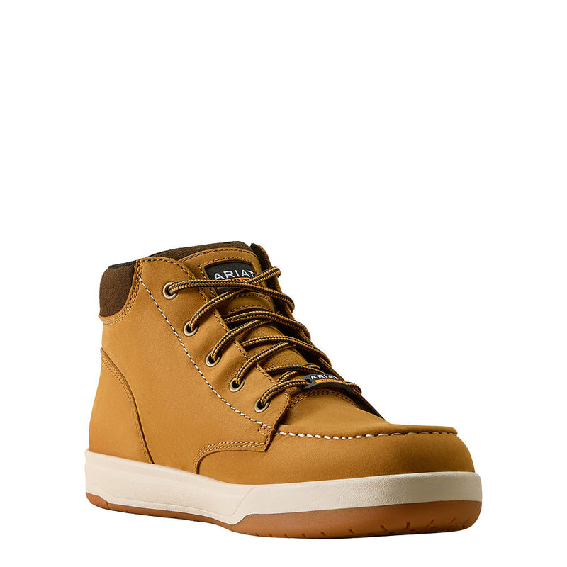 Men's Outmatch Mid Wheat Composite Moc Toe Work Shoe
