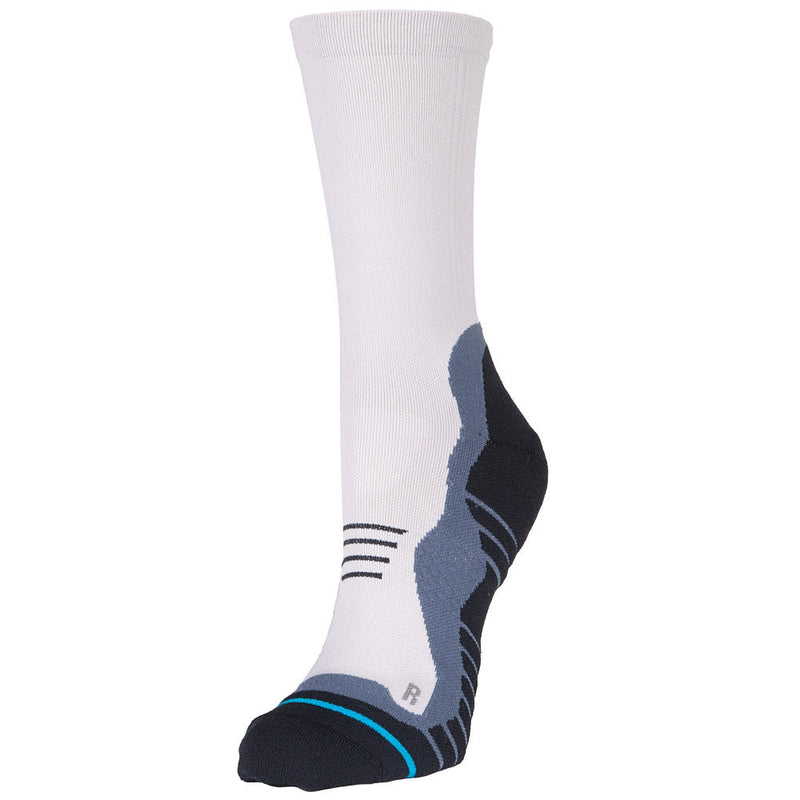 Unisex Light Grey Pace Light Crew Socks