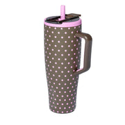 Era Flip 40oz Mocha Dot Tumbler
