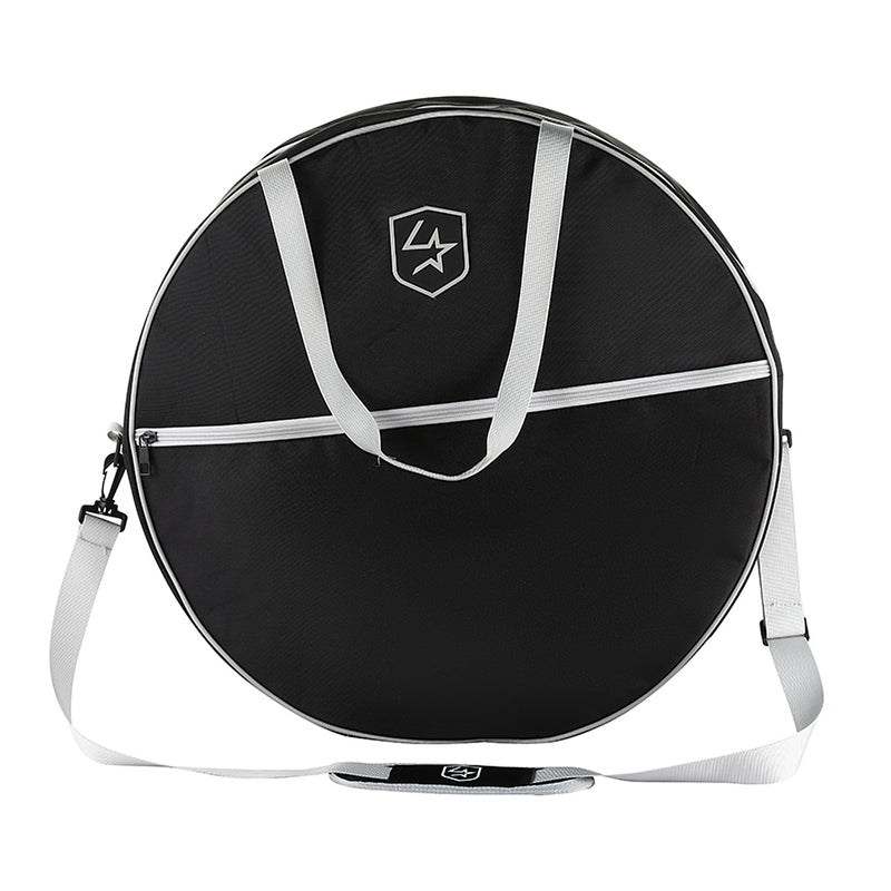 Grey and Black Rope Bag
