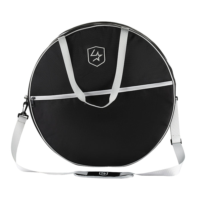 Grey and Black Rope Bag