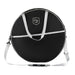 Grey and Black Rope Bag