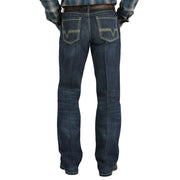 Men's Grant Performance Brown Stitch Jeans