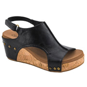 Women's Carley Black 3 Wedge Sandal