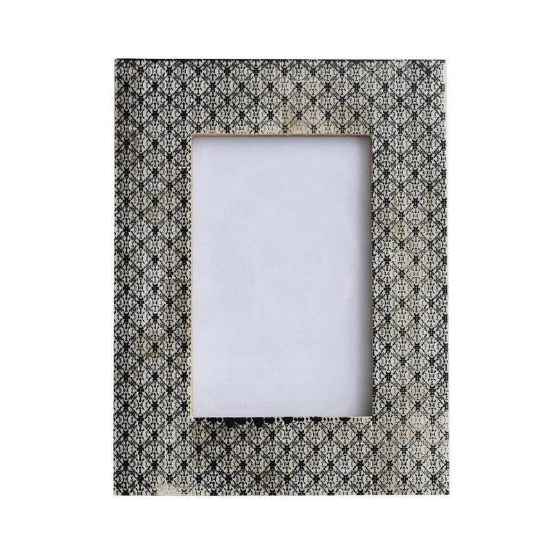 Charcoal Pattern Photo Frame