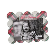 My First Christmas Tartan Photo Frame