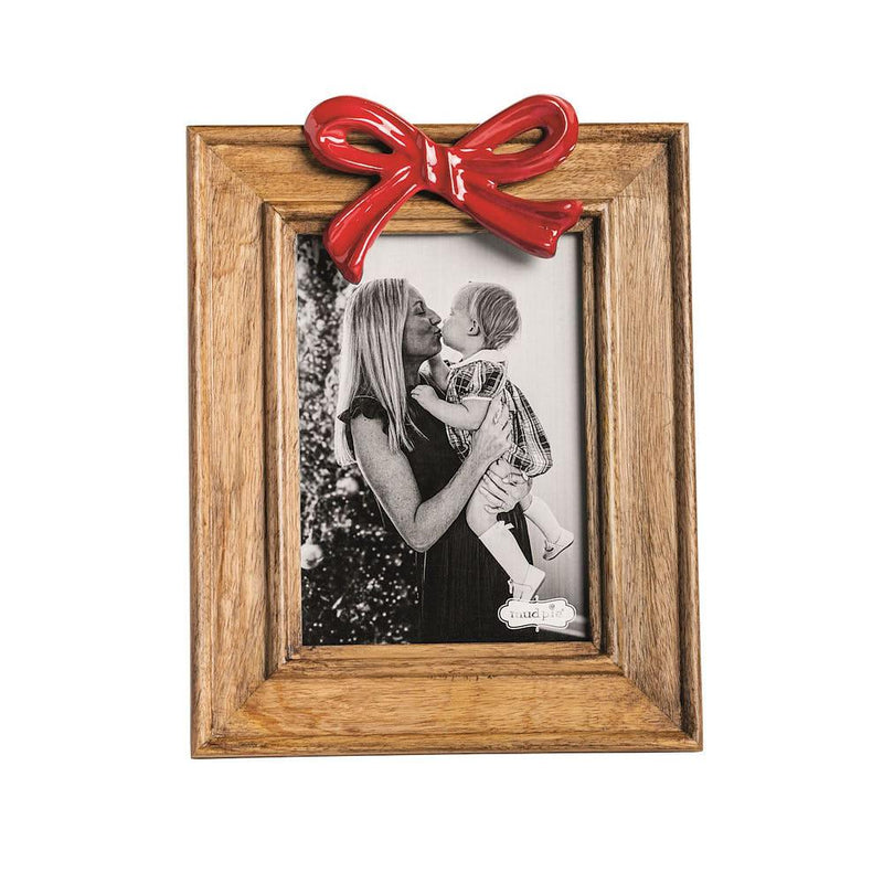 Large Red Bow Photo Frame
