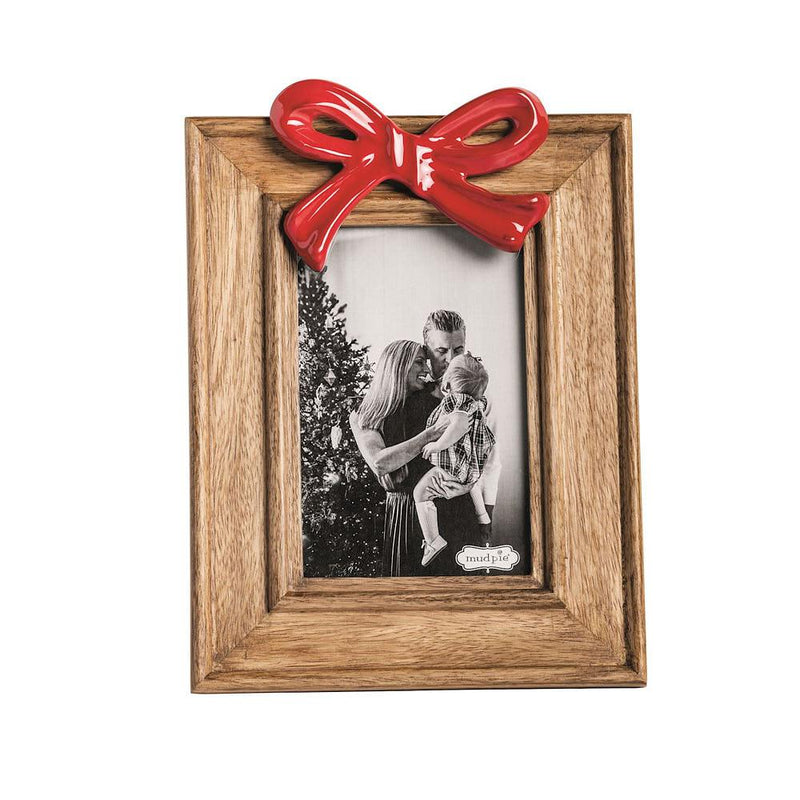 Small Red Bow Photo Frame