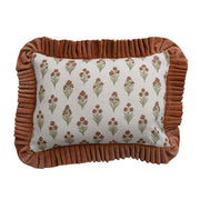Lumbar Floral Printed Pillow