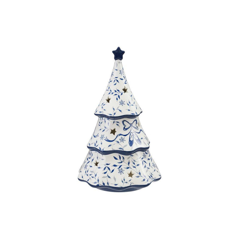 White and Blue LED Christmas Tree
