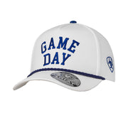 Blue & White Game Day Cap