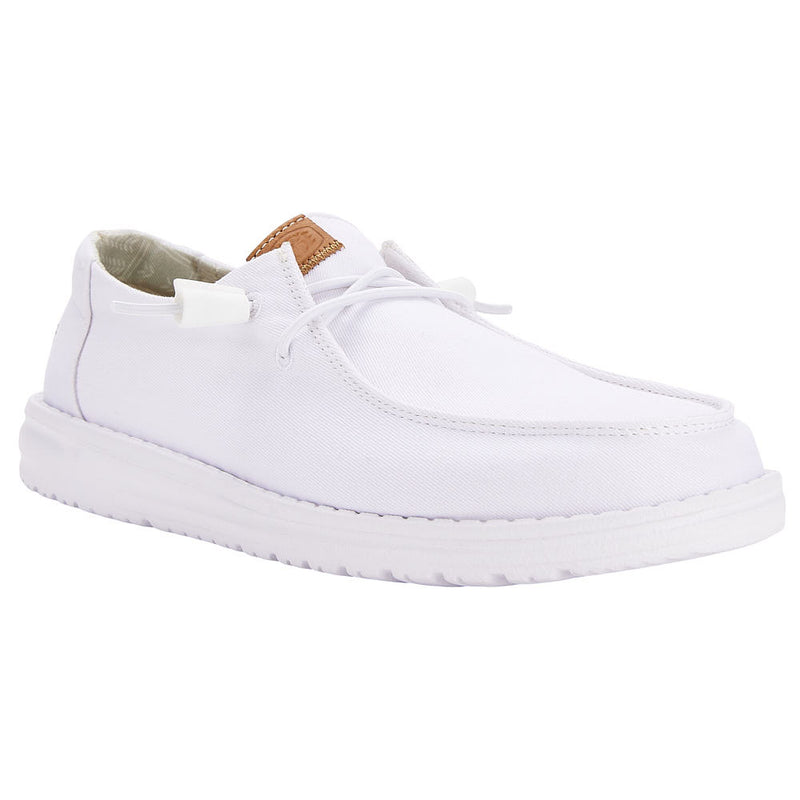 Women's Wendy Stretch Canvas White Casual