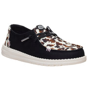 Women's Wendy Spotted Cow Black Casual