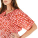 True Blue Ethyl Women's Red Print Top