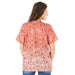 True Blue Ethyl Women's Red Print Top