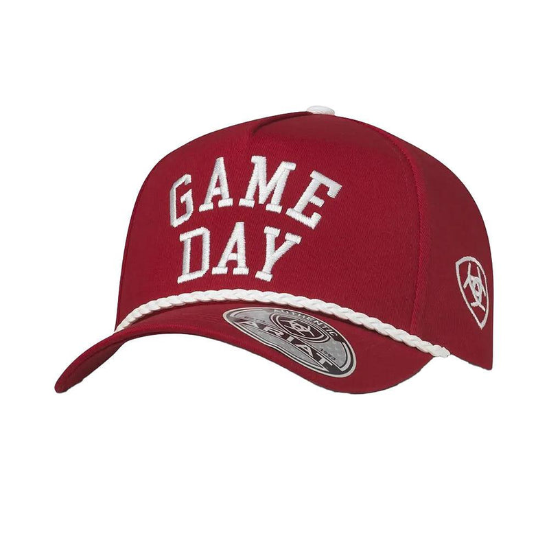 Crimson & White Game Day Cap