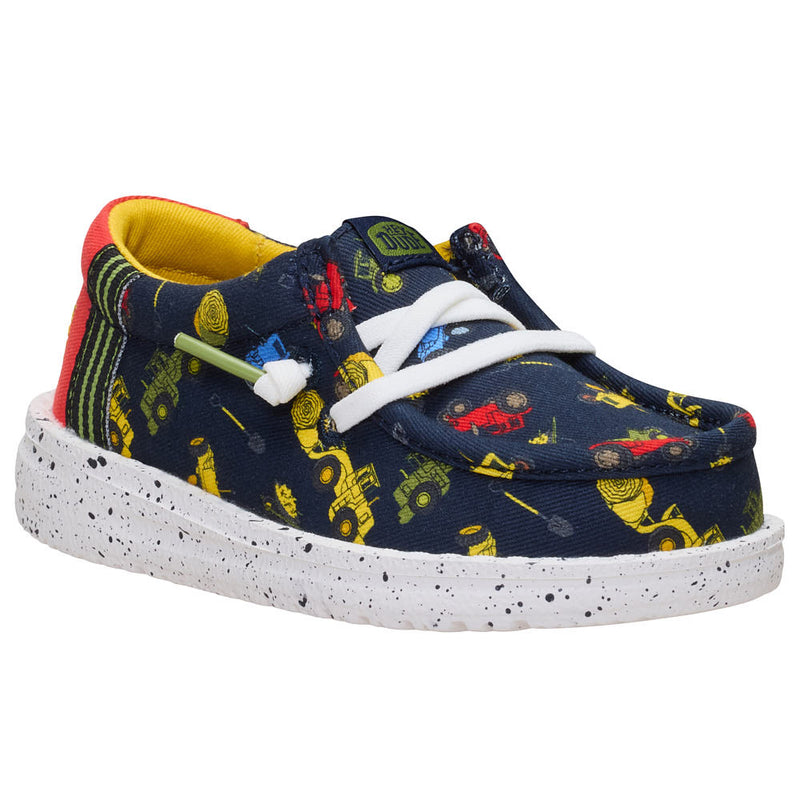 Toddler's Wally Navy Tiny Travelers Casual Shoe