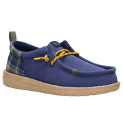 Kid's Wally Funk Navy Plaid
