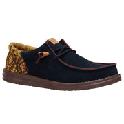 Men's Wally Funk Teton Black Suede Casual