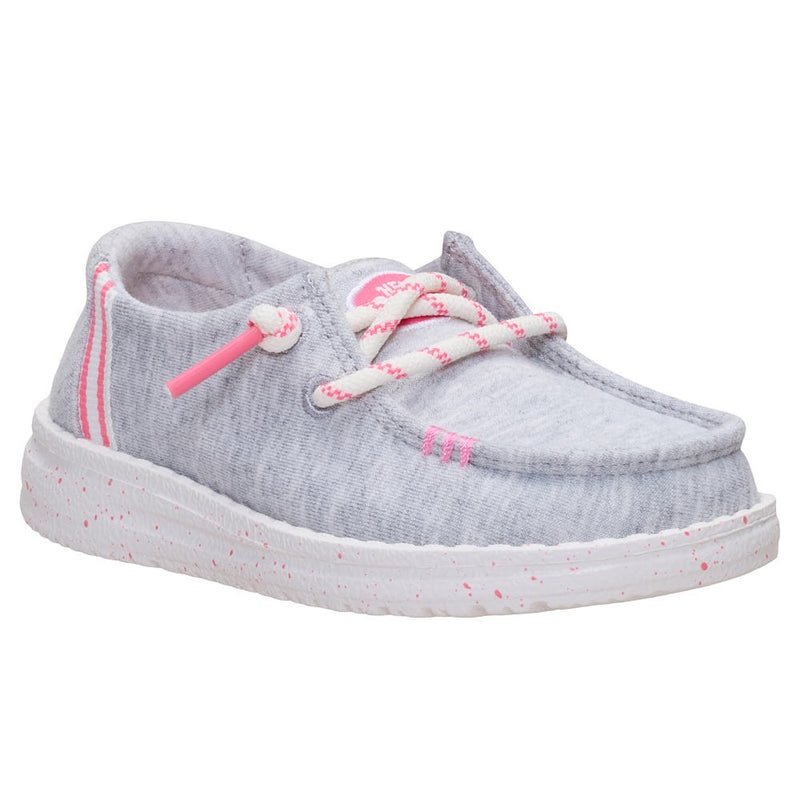 Toddler's Wendy Grey Stretch Jersey Varsity