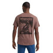 Men's Coffee Quartz Logo Tee Shirt