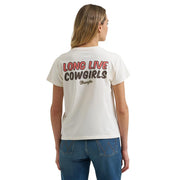 Women's Egret Long Lives Cowgirls Tee Shirt