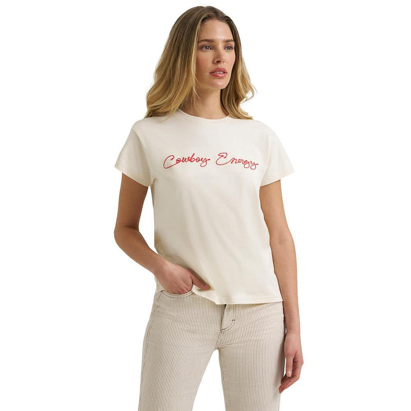 Women's Egret Cowboy Energy Tee Shirt