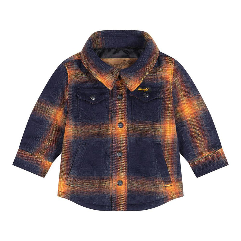 Baby Boy's Flannel Shirt Jacket