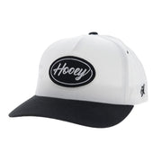 Men's Ranger White & Black Oval Cap