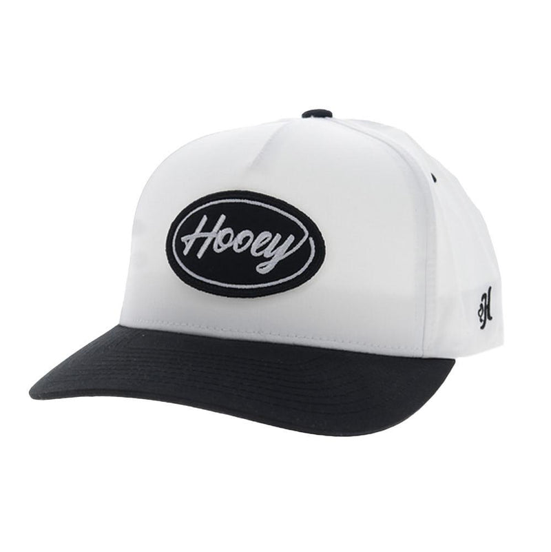 Men's Ranger White & Black Oval Cap