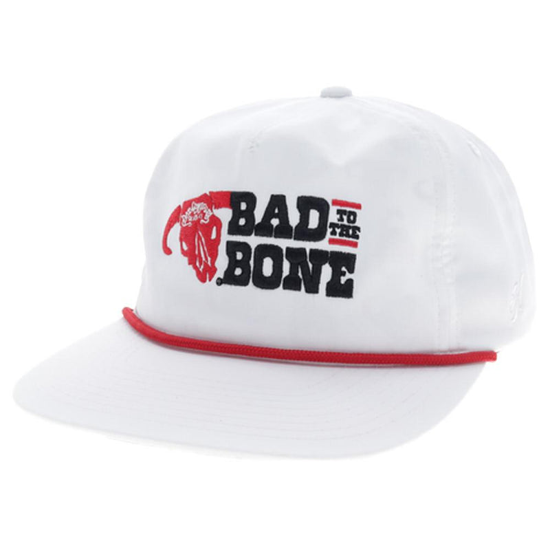 Men's Bad Company Bad To The Bone White Cap