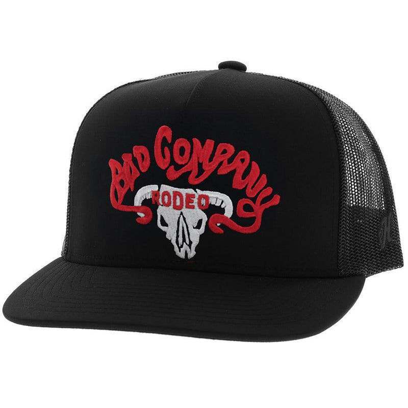 Men's Bad Company Rodeo Black Logo Cap
