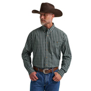 George Strait Green Plaid Shirt