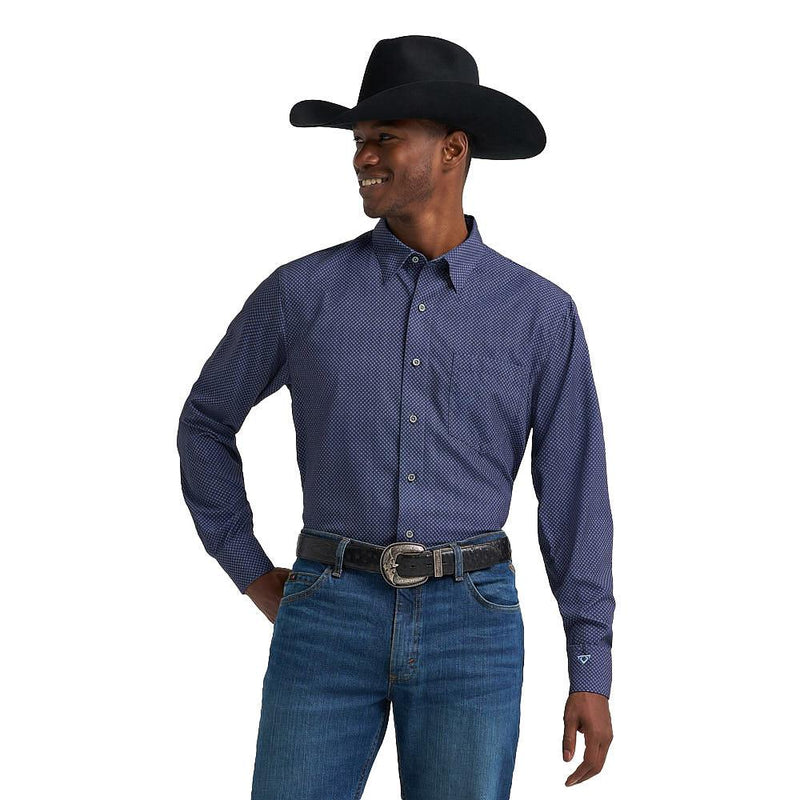 Cody Johnson Navy Print Shirt