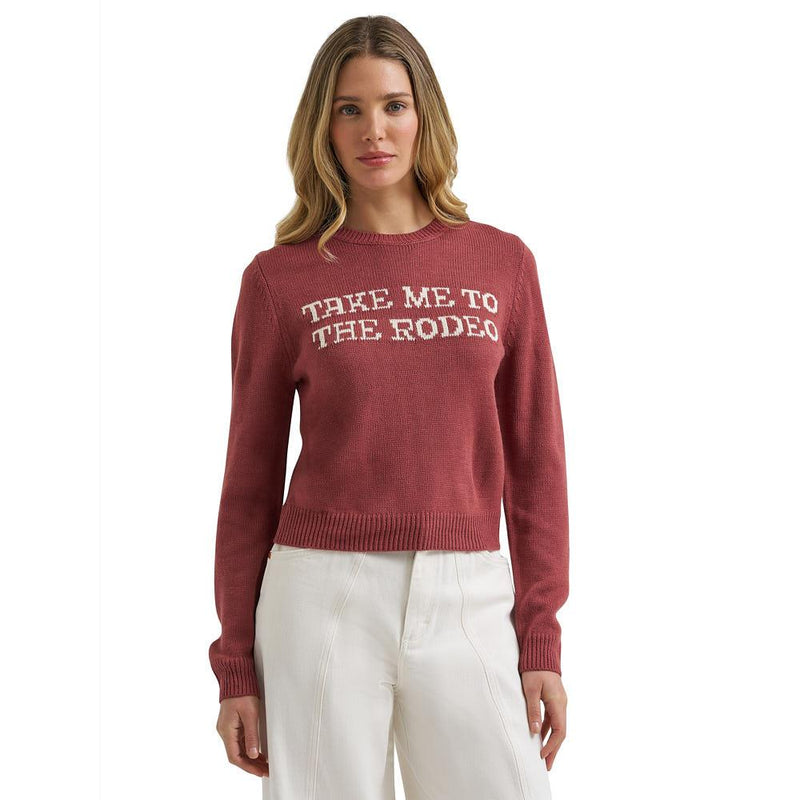 Women's Rose Take Me To The Rodeo Sweatshirt