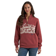 Women's Wild West Rose Pullover
