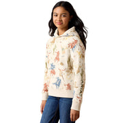 Girl's Desert Run Toile Ranch Tale Hoodie