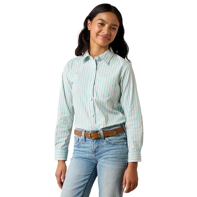 Girl's Team Kirby Aquaesque Shirt