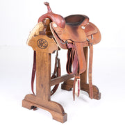 Used 15.5in Running Border Cutting Saddle