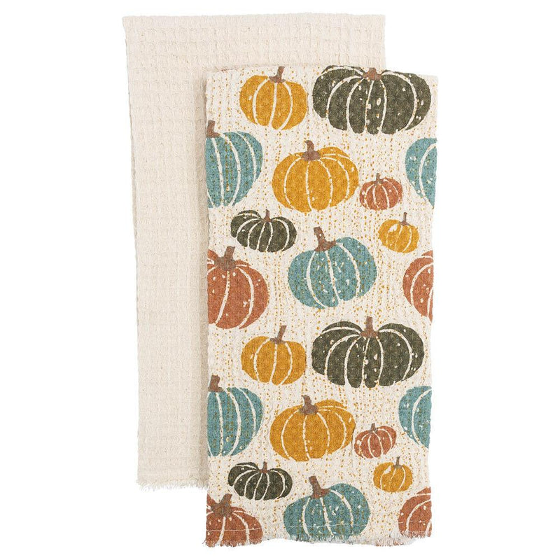 Pumpkin Harvest Tea Towel
