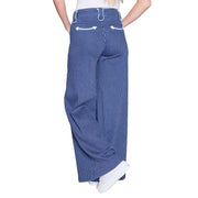 Women's Denim Pin Stripe Pants