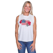 Women's American Rodeo Muscle Tank