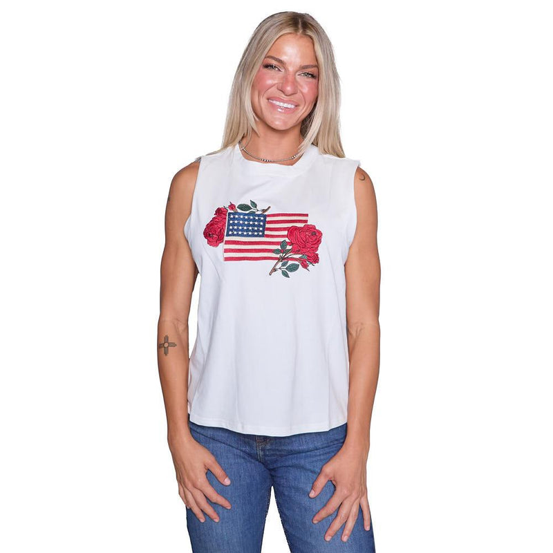 Women's American Rodeo Muscle Tank