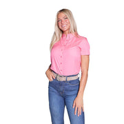 Women's Rose Short Sleeve Stripe Shirt